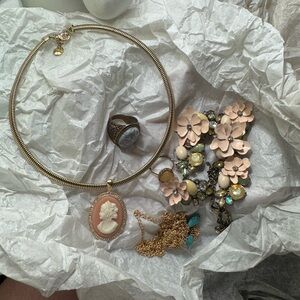 Assorted costume jewelry